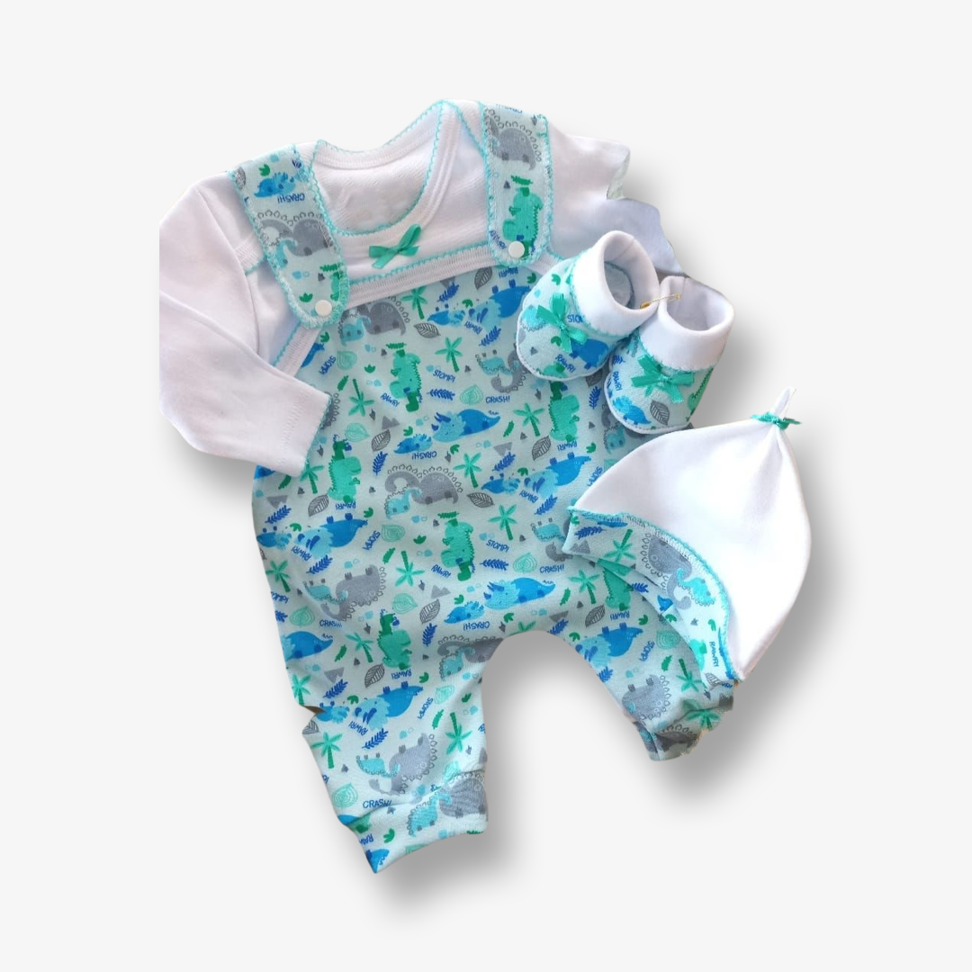 Ajuar recién nacido dinos