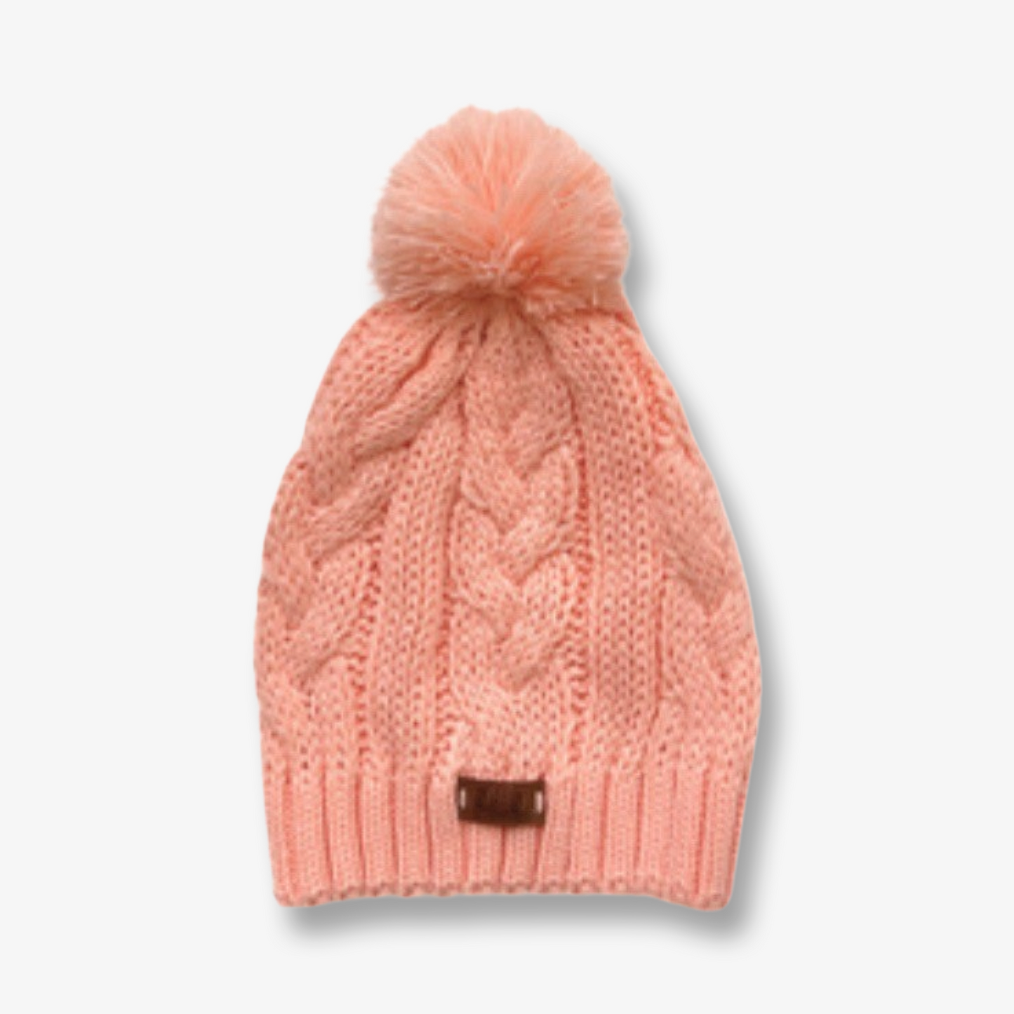 Gorro hipoalergénico tono rosa