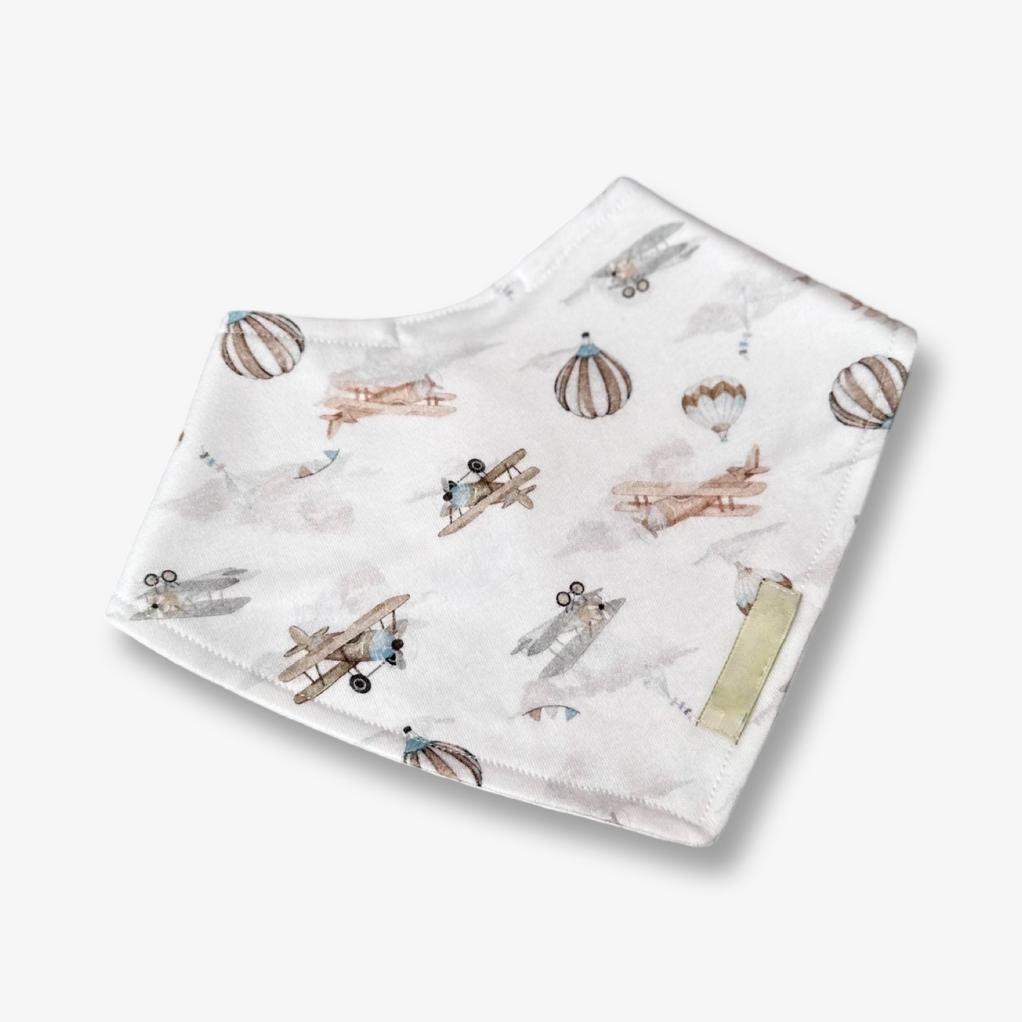 Babero hipoalergénico en algodón Pima