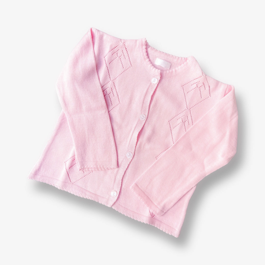 Chaleco hipoalergénico Tono Rosa 12 a 18 meses