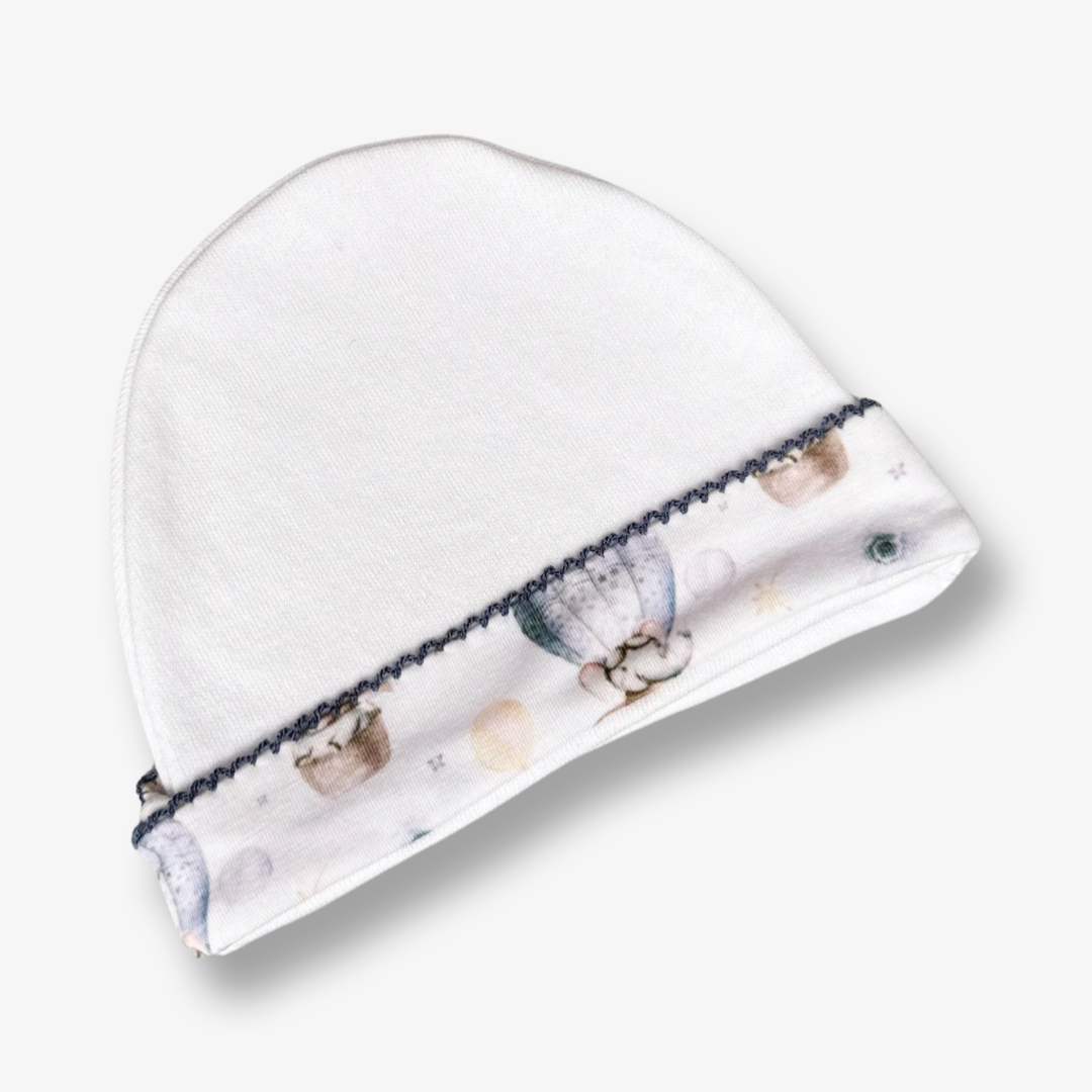 Gorro estampado 0 a 3 meses