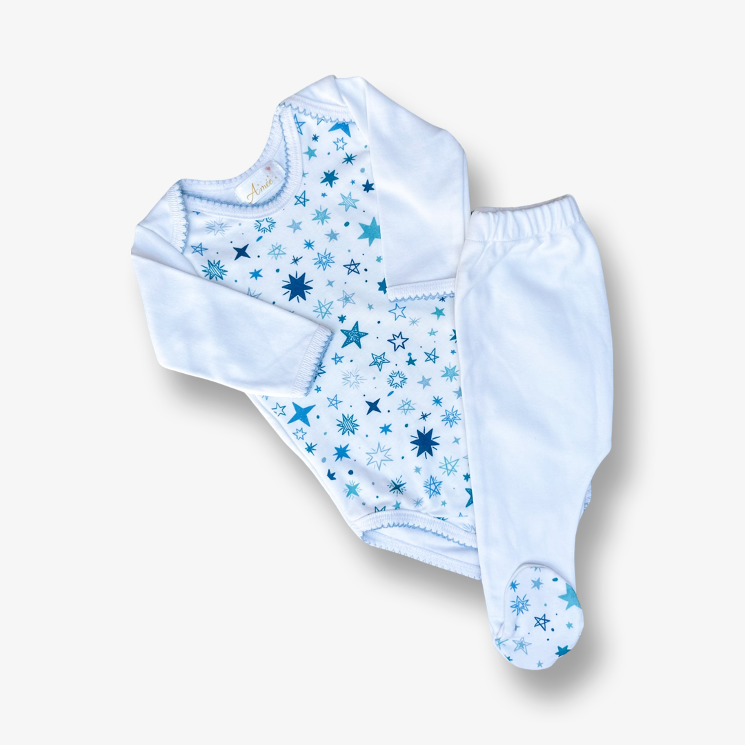 Conjunto Estrellas 12 a 18 meses