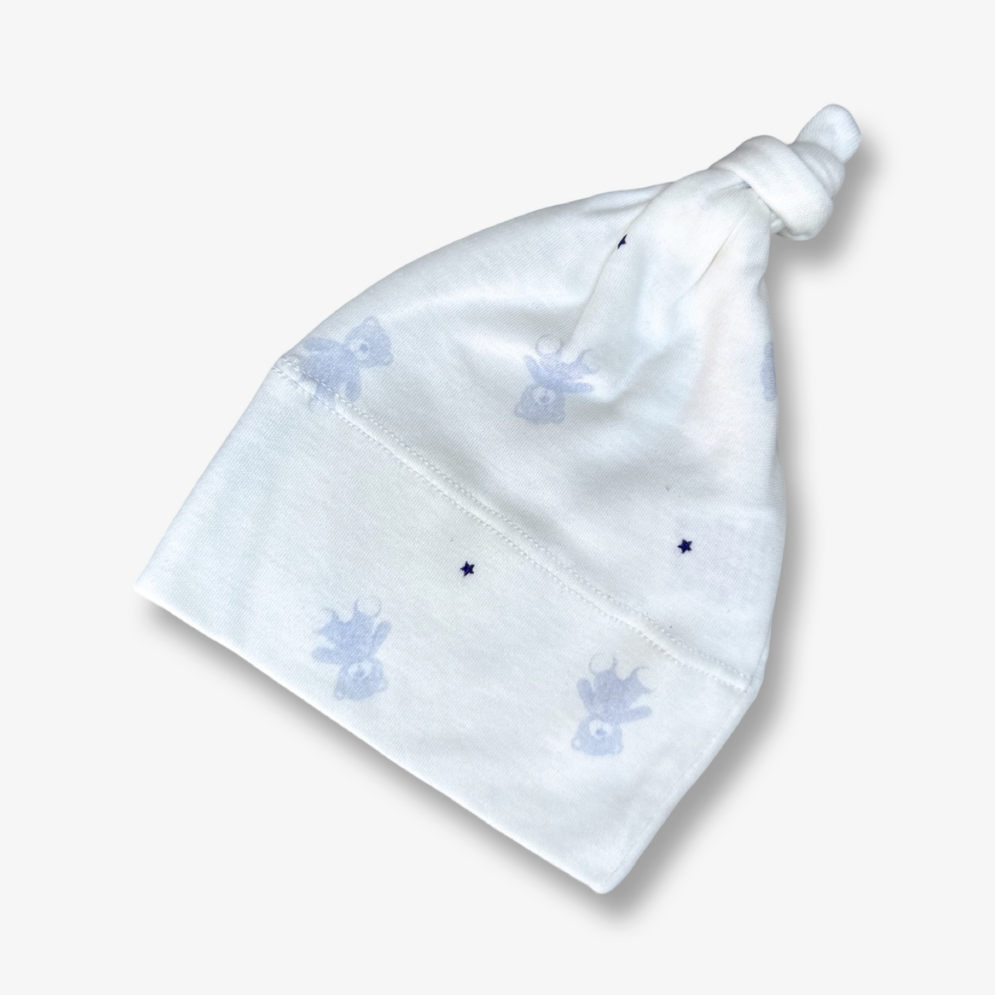 Prematuro gorro hipoalergénico en algodón pima