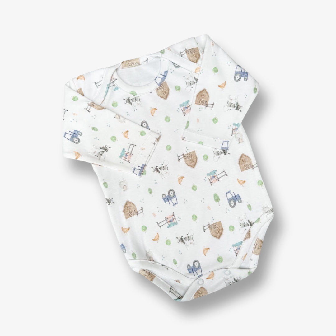 Body hipoalergénico en algodón pima