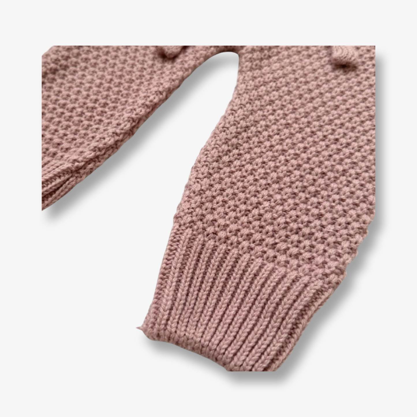 Pantalón hipoalergénico tejido tono rosa