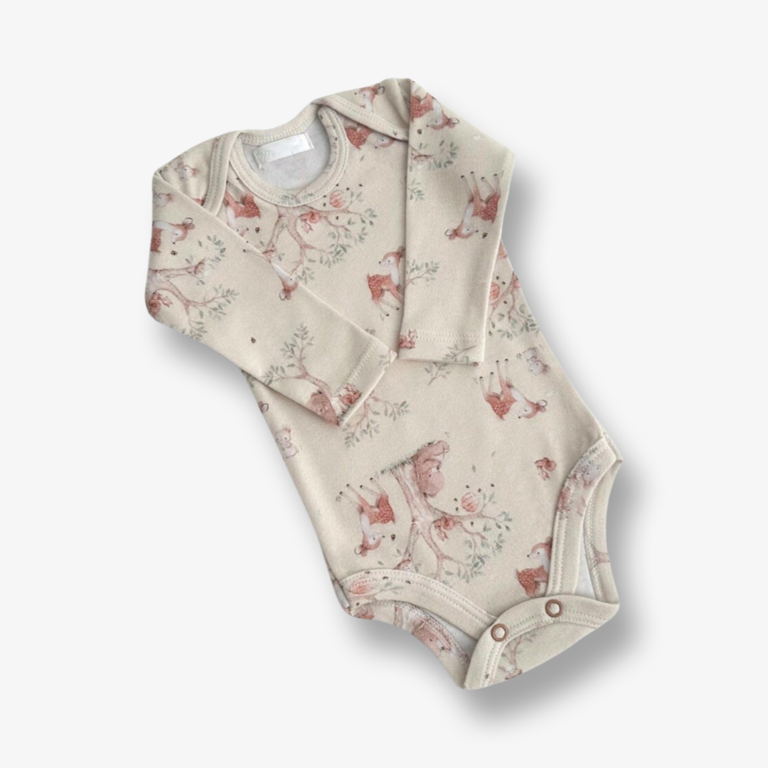 Body Hipoalergénico en Algodón Pima 9 a 12 meses