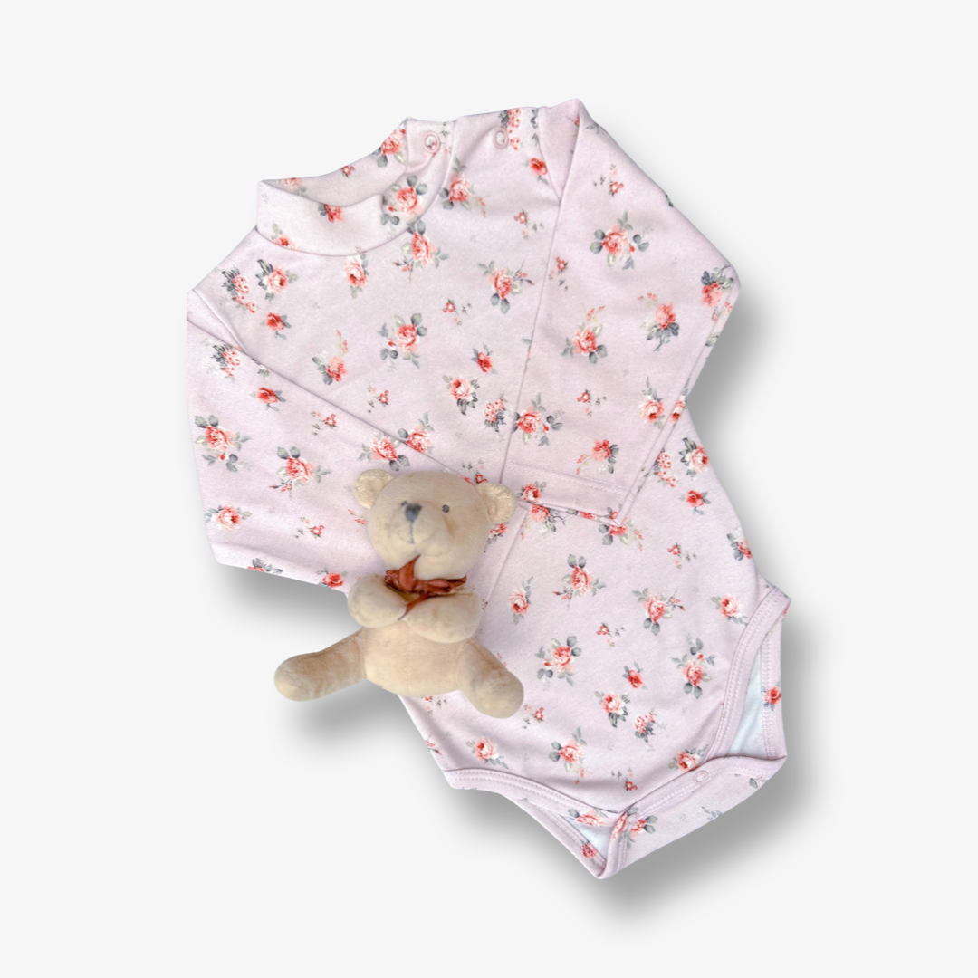 Body cuello alto diferentes tonos y estampados