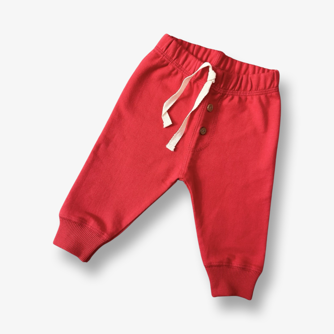 Pantalón en Algodón Rústico talla 3 a 6 meses