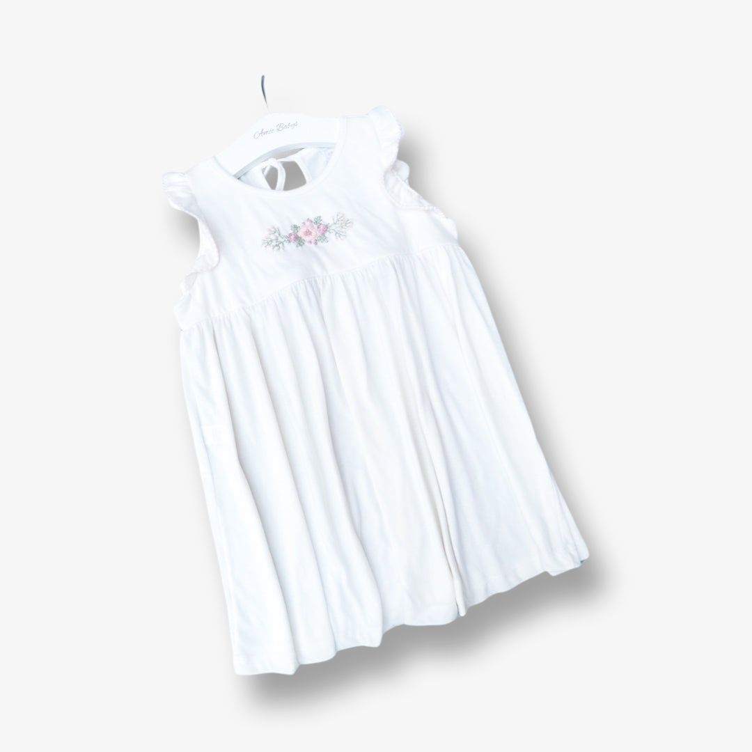 Vestido Matilda Blanco 24 meses