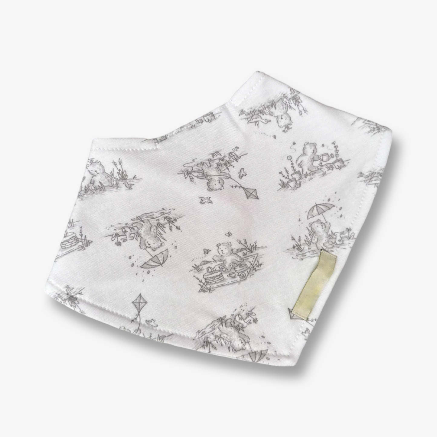 Babero hipoalergénico en algodón Pima