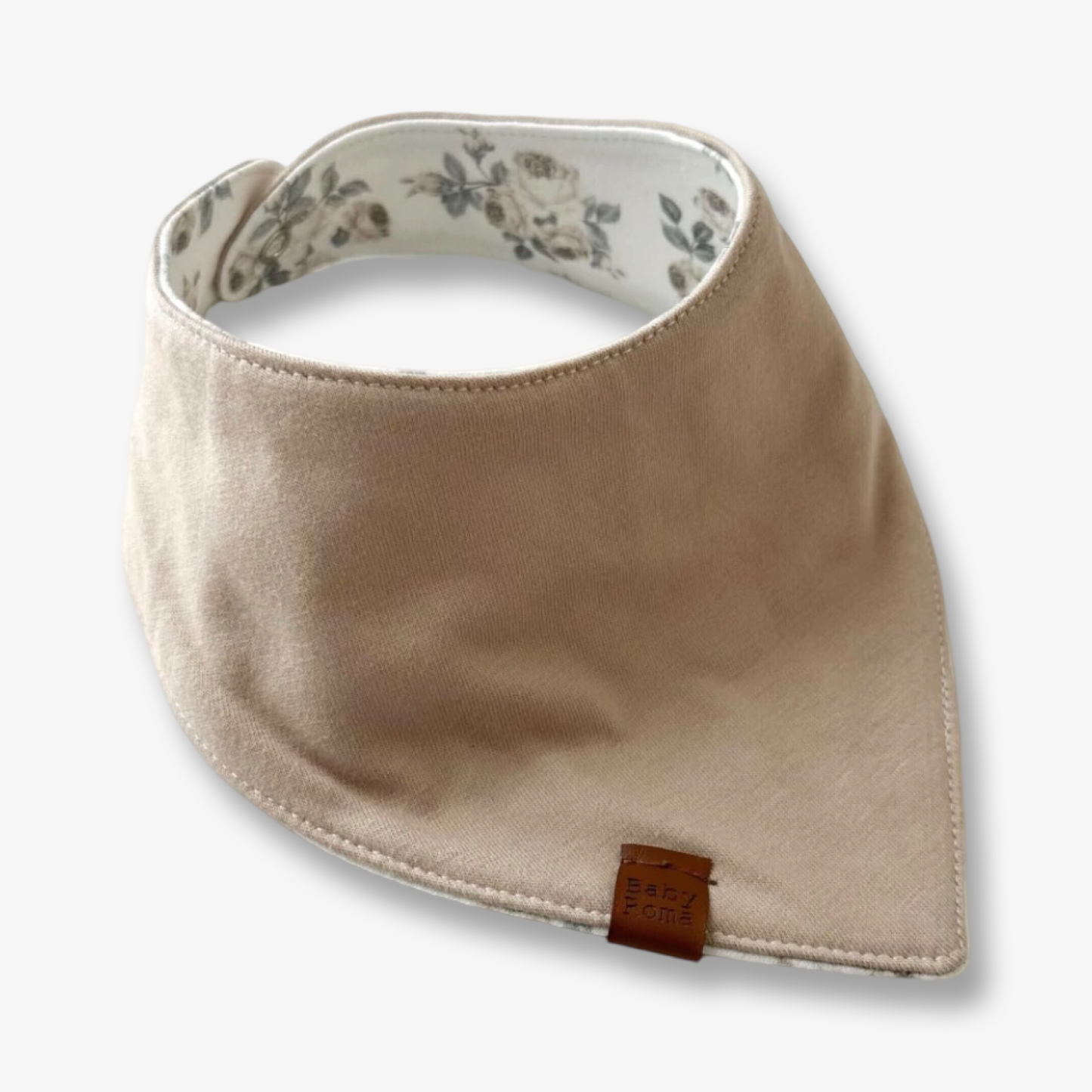 Babero bandana triple capa reversible
