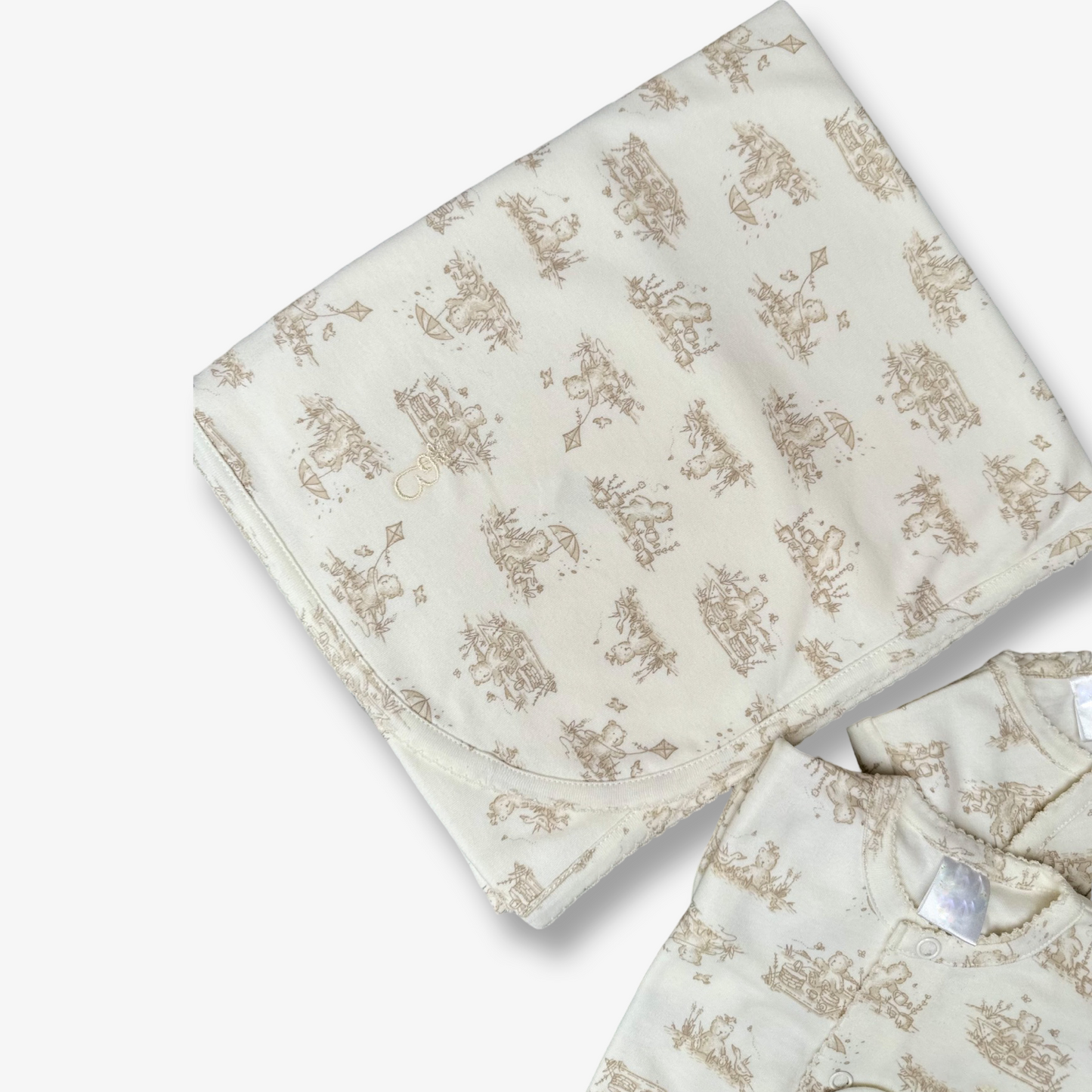 Enterito hipoalergénico en algodón pima 0 a 3 meses