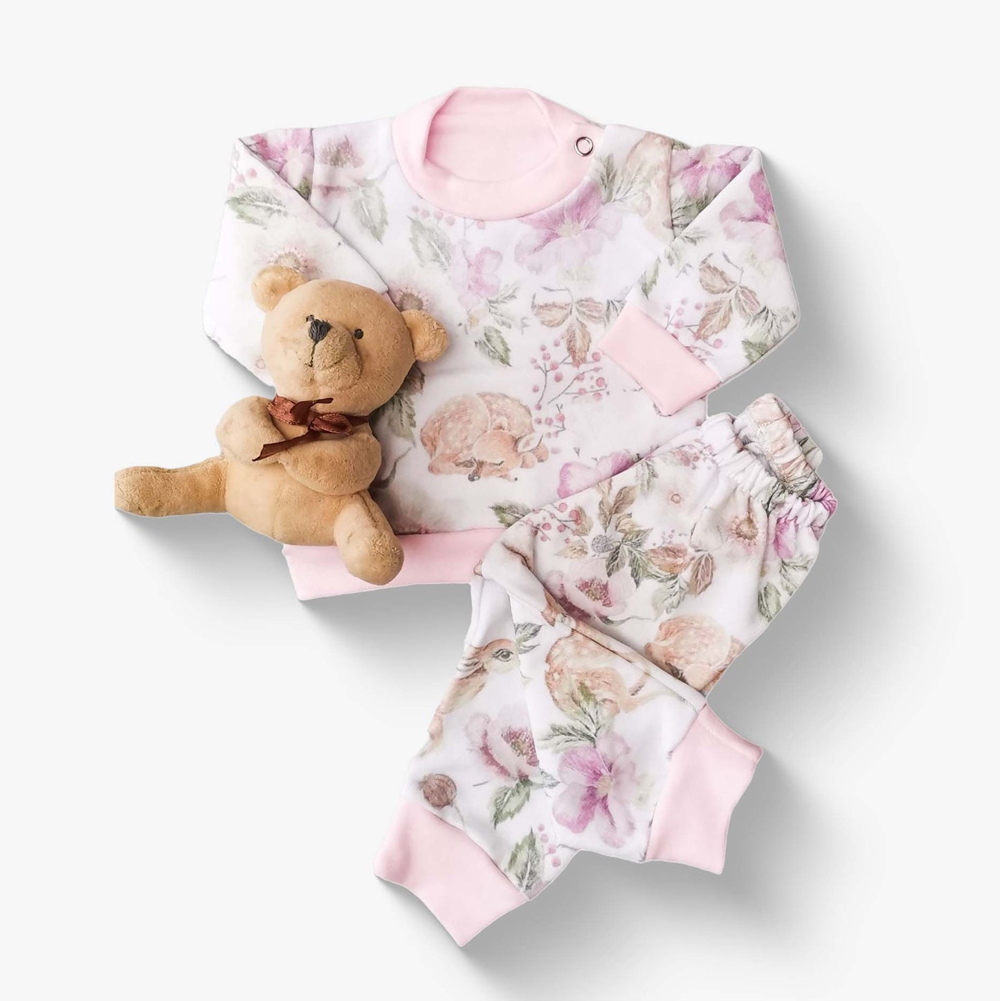 Conjunto Buzo Bambi y Naturaleza