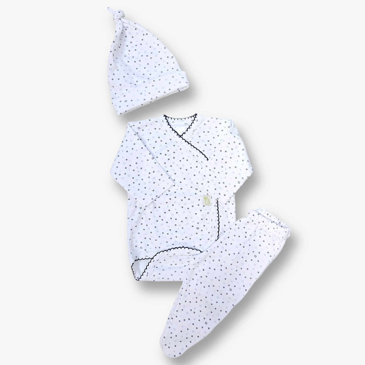 Prematuro Ajuar hipoalergénico en algodón pima