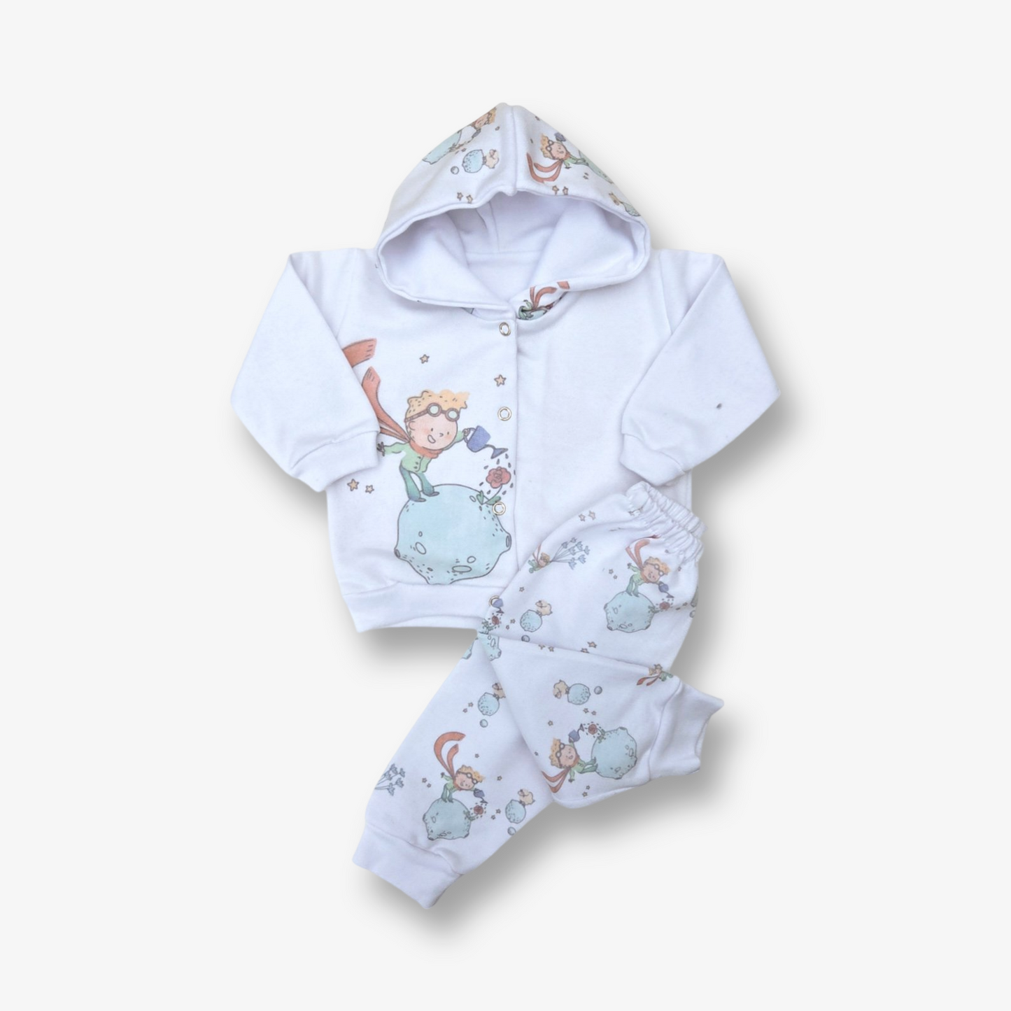 Conjunto buzo estampado