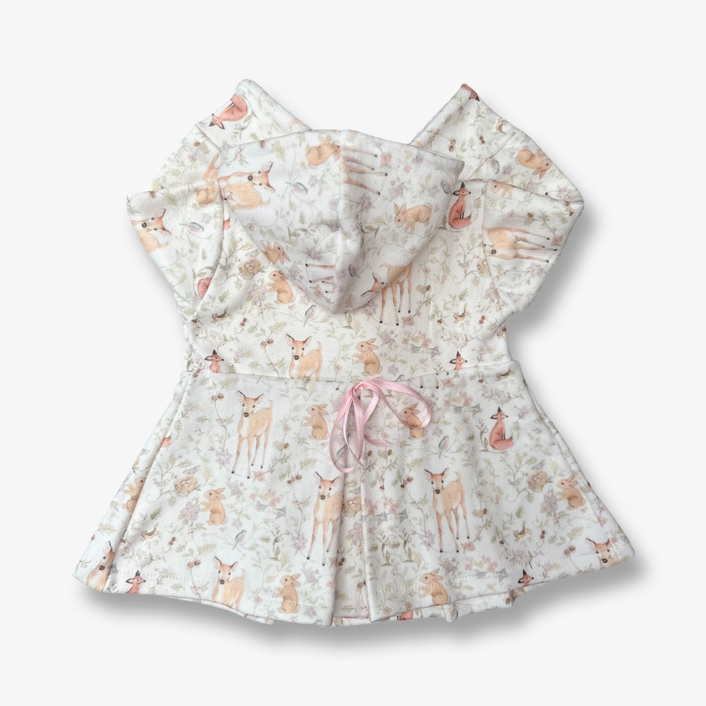 Chaqueta micropolar estampado naturaleza bambi