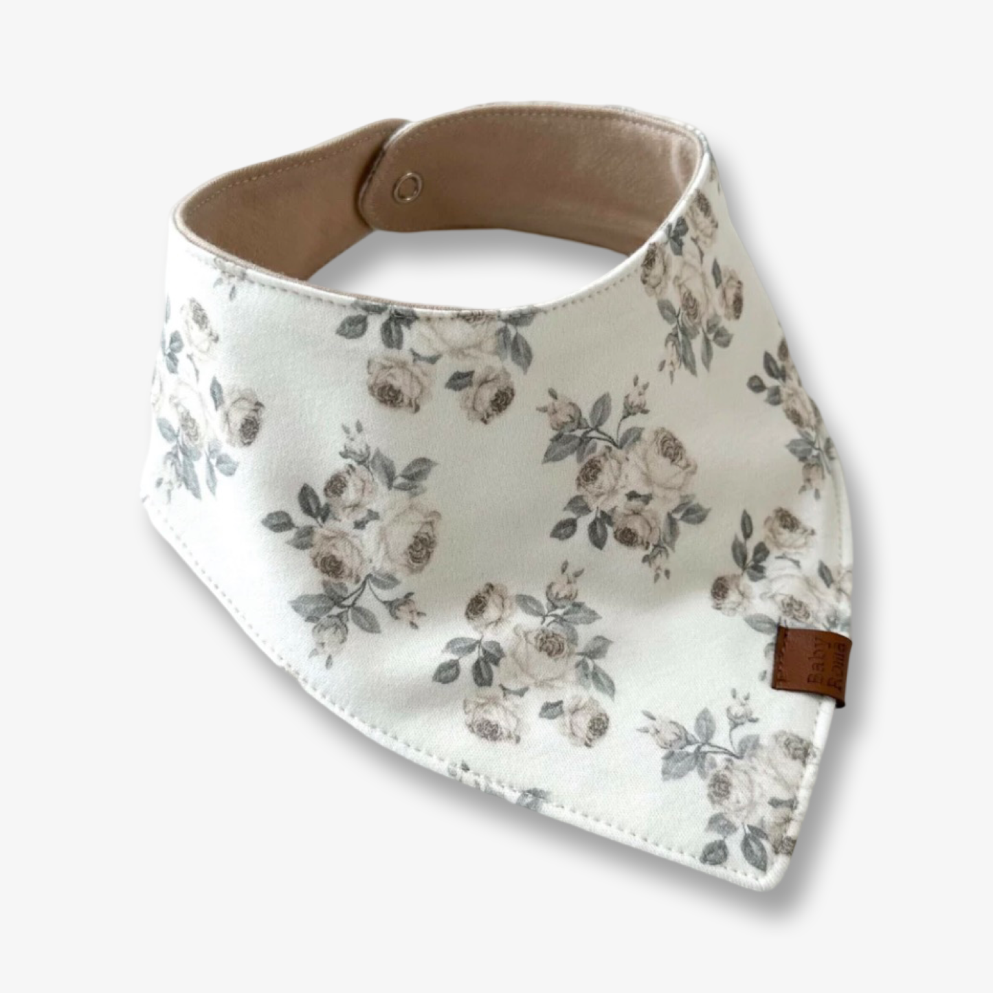 Babero bandana triple capa reversible