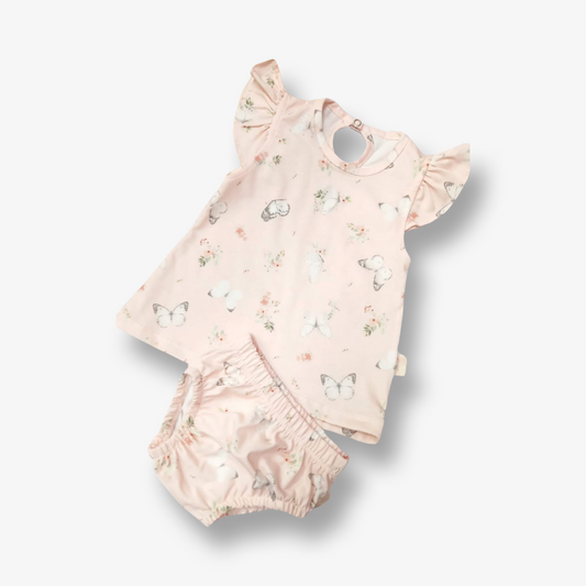 Conjunto vestido Mariposas