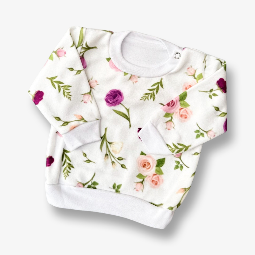 Polerón micropolar estampado talla Rn