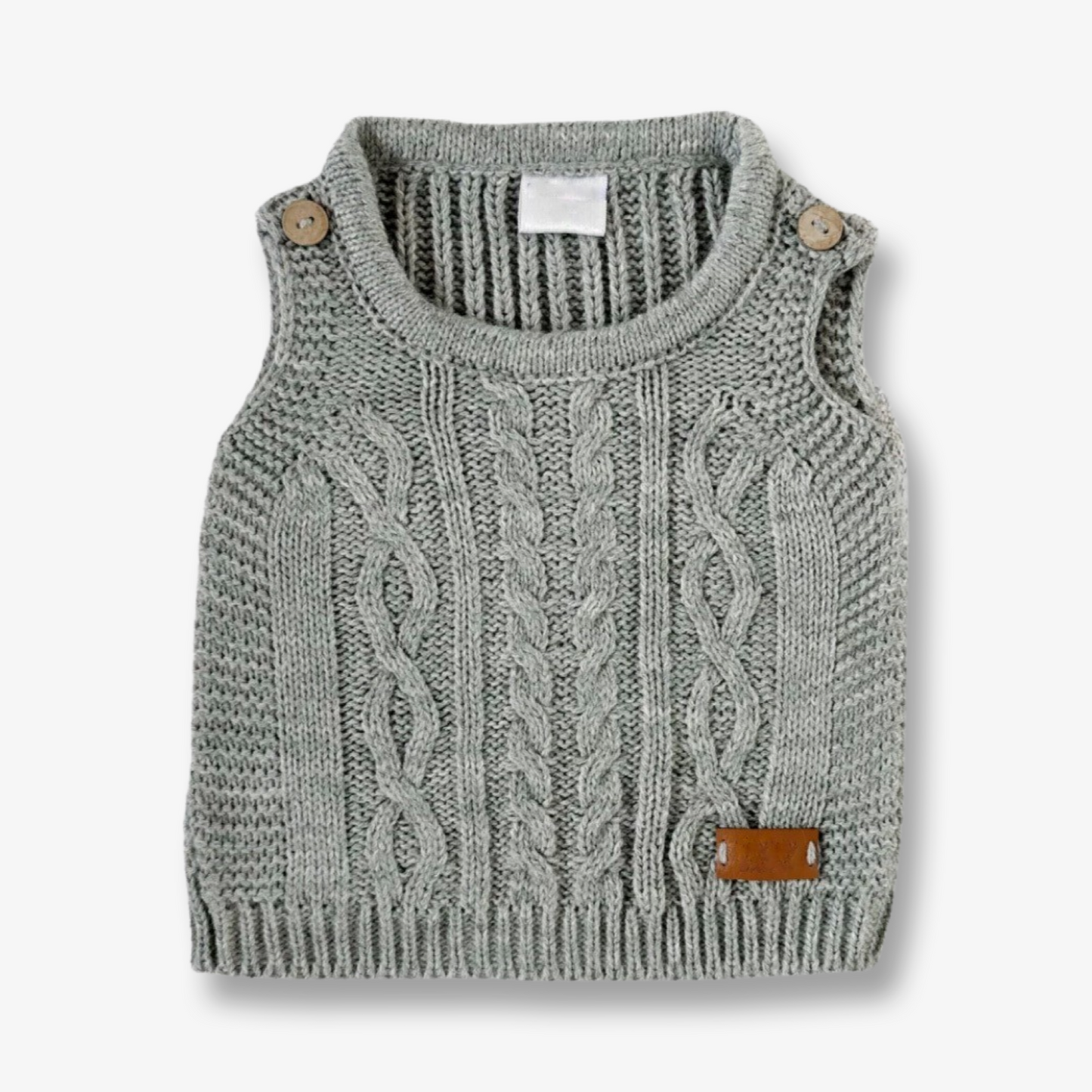 Sweaters hipoalergénico Bélgica tono gris