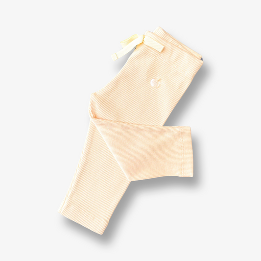 Leggins en morley soft amarillo bebé