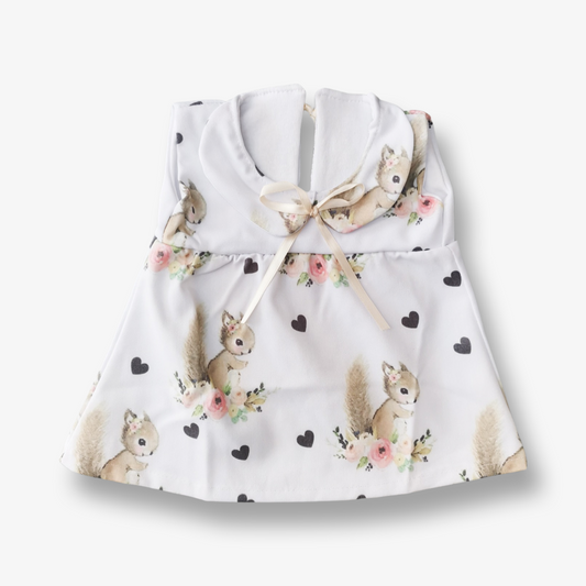 Vestido gabardina