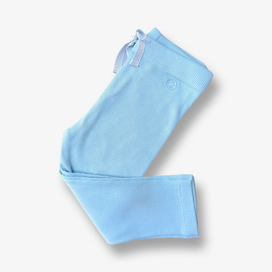Leggins morley soft en color celeste
