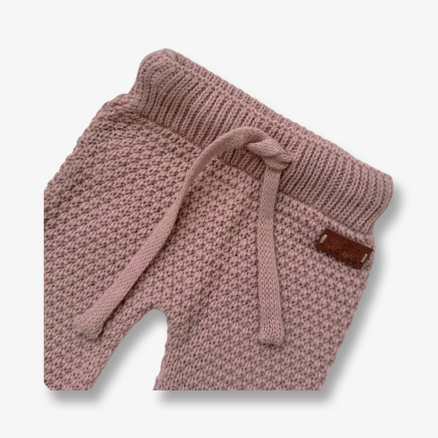 Pantalón hipoalergénico tejido tono rosa