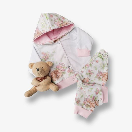 Conjunto Buzo Pajaritos y Bambi