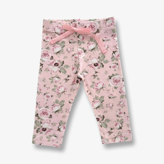 Leggins rosa estampada