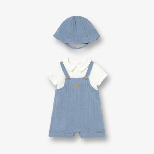 Conjunto enterito Español Lorenzo tono azul