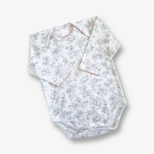 Body estampado hipoalergénico en algodón pima