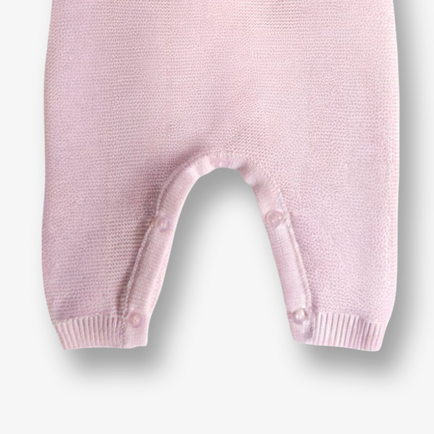 Enterito tejido Español Rosa con cuello