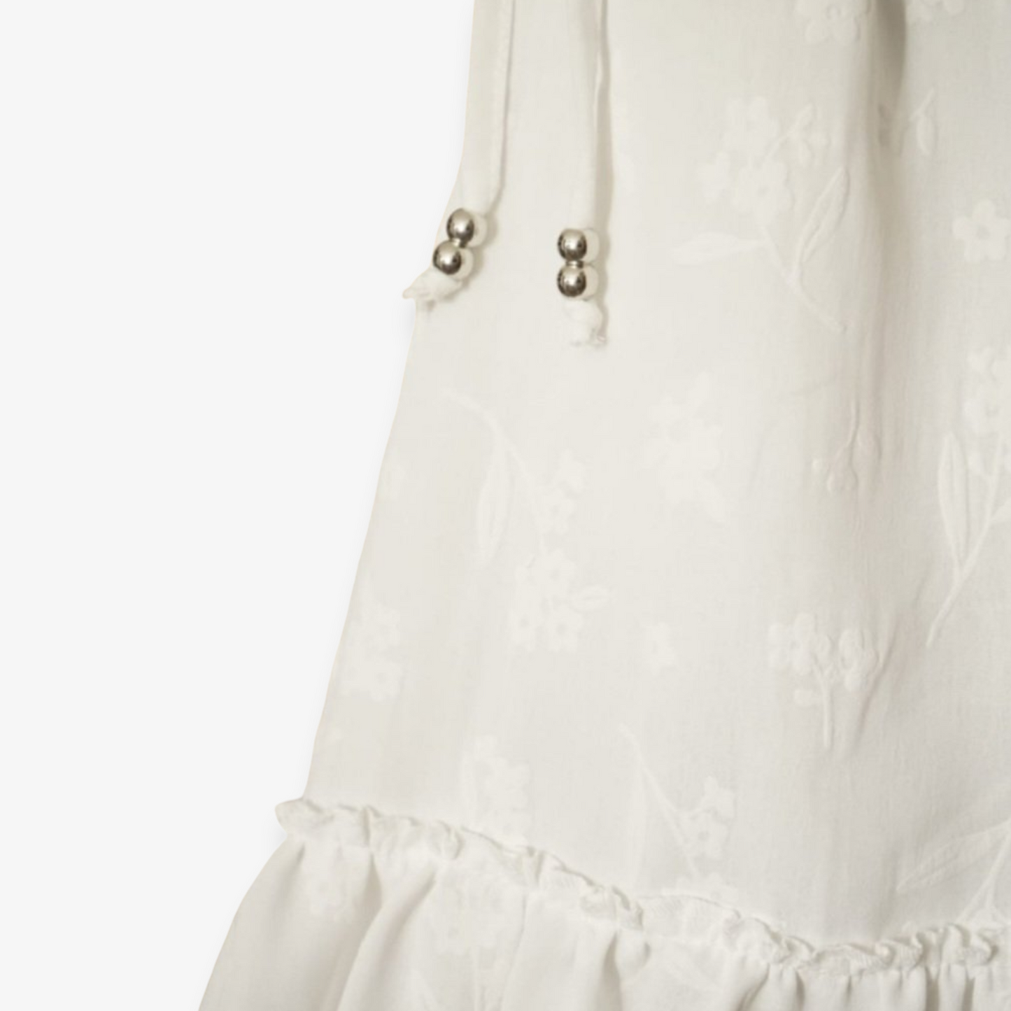 Vestido Paz tono blanco