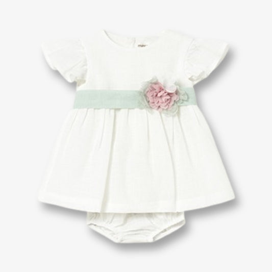 Vestido Español Valentina Verde Agua