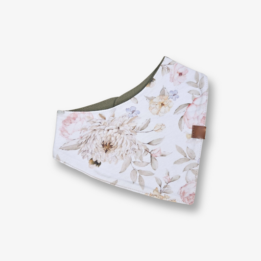 Babero bandana triple capa reversible