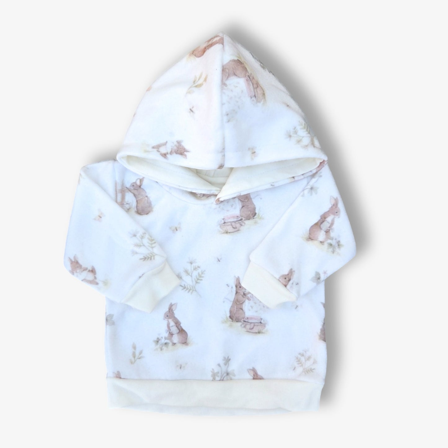 Polerón micropolar estampado campo, talla recien nacido