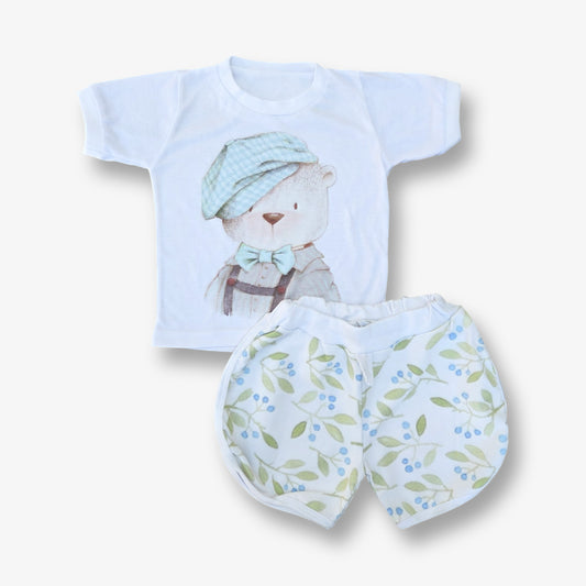 Conjunto 2 piezas, short y polera