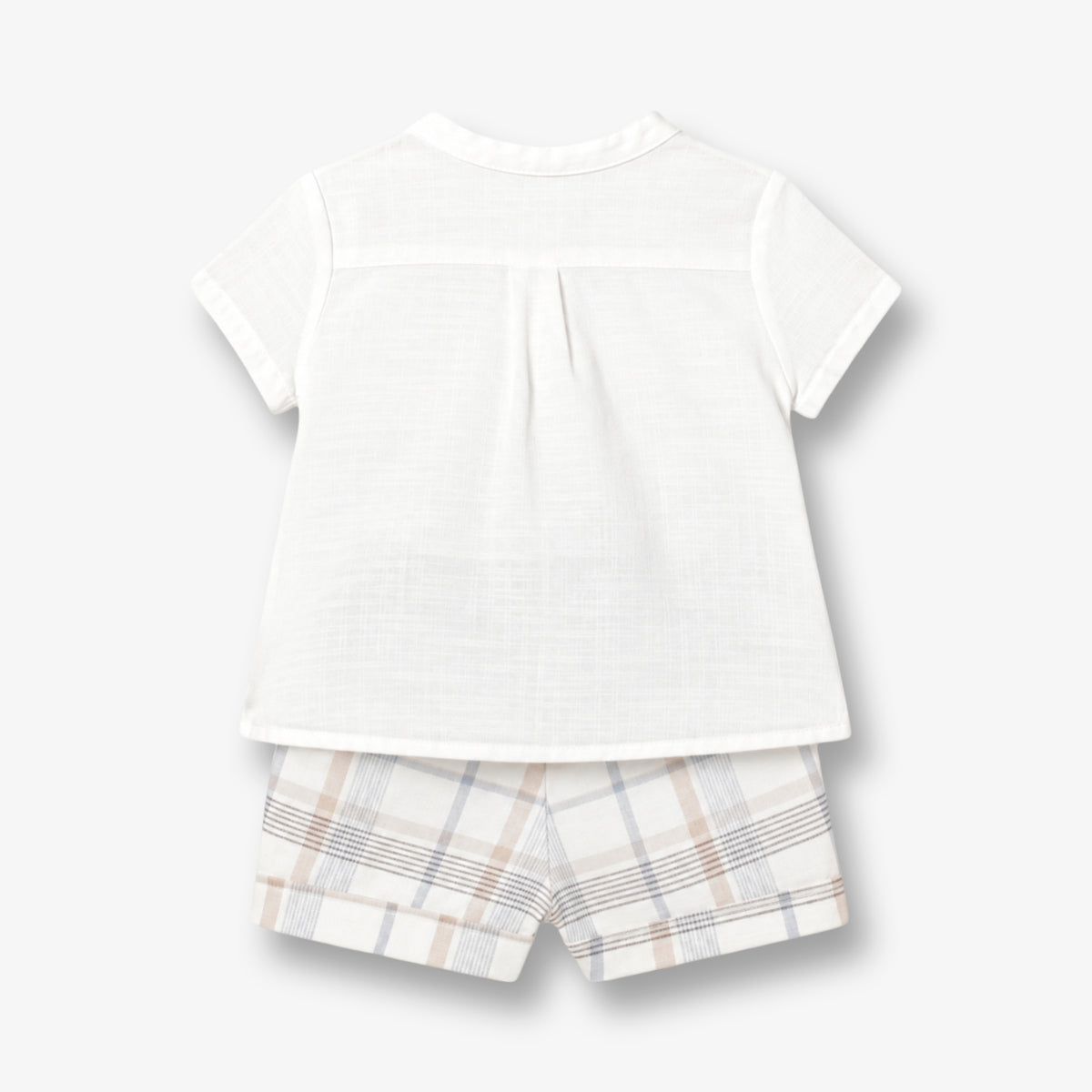 Conjunto Español Mateo tono blanco