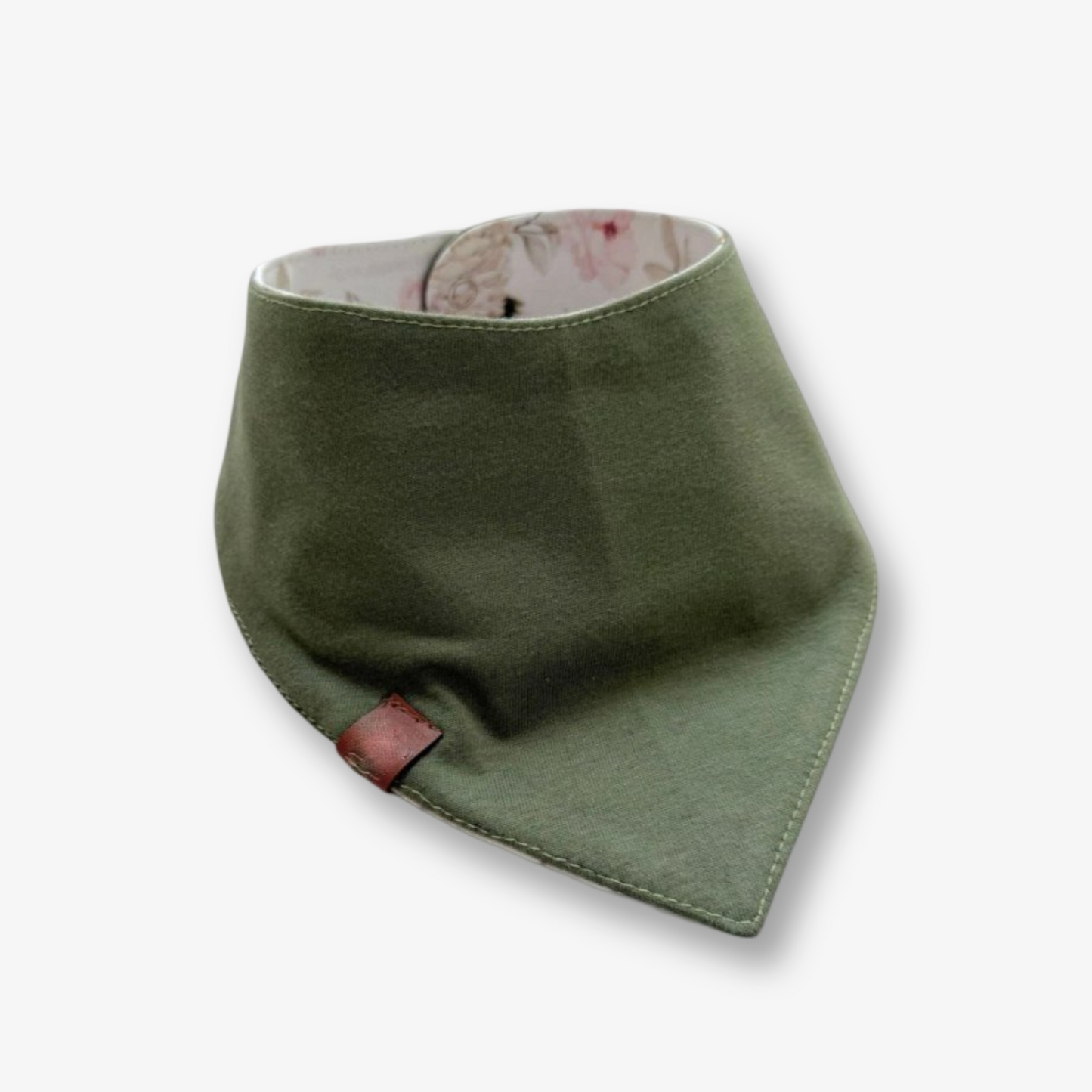Babero bandana triple capa reversible
