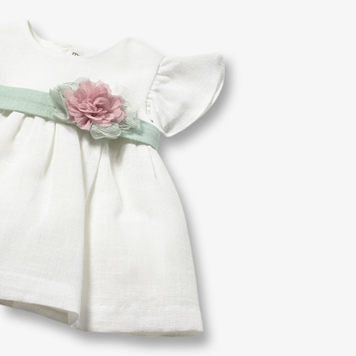 Vestido Español Valentina Verde Agua