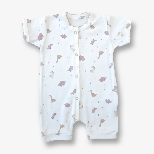 Enterito hipoalergénico algodón pima tipo bermuda 0 a 3 meses