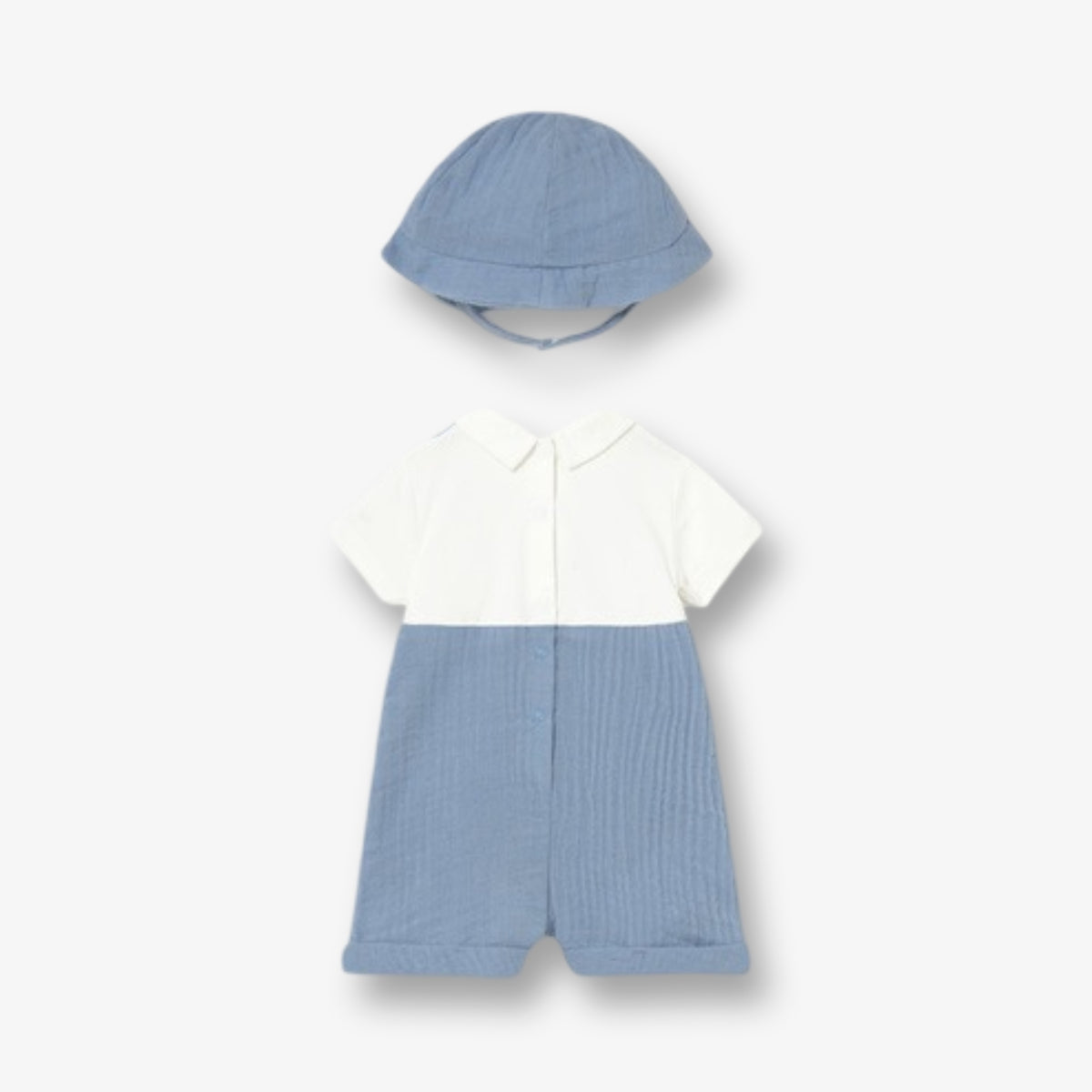 Conjunto enterito Español Lorenzo tono azul