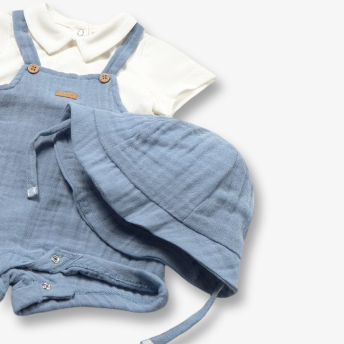 Conjunto enterito Español Lorenzo tono azul