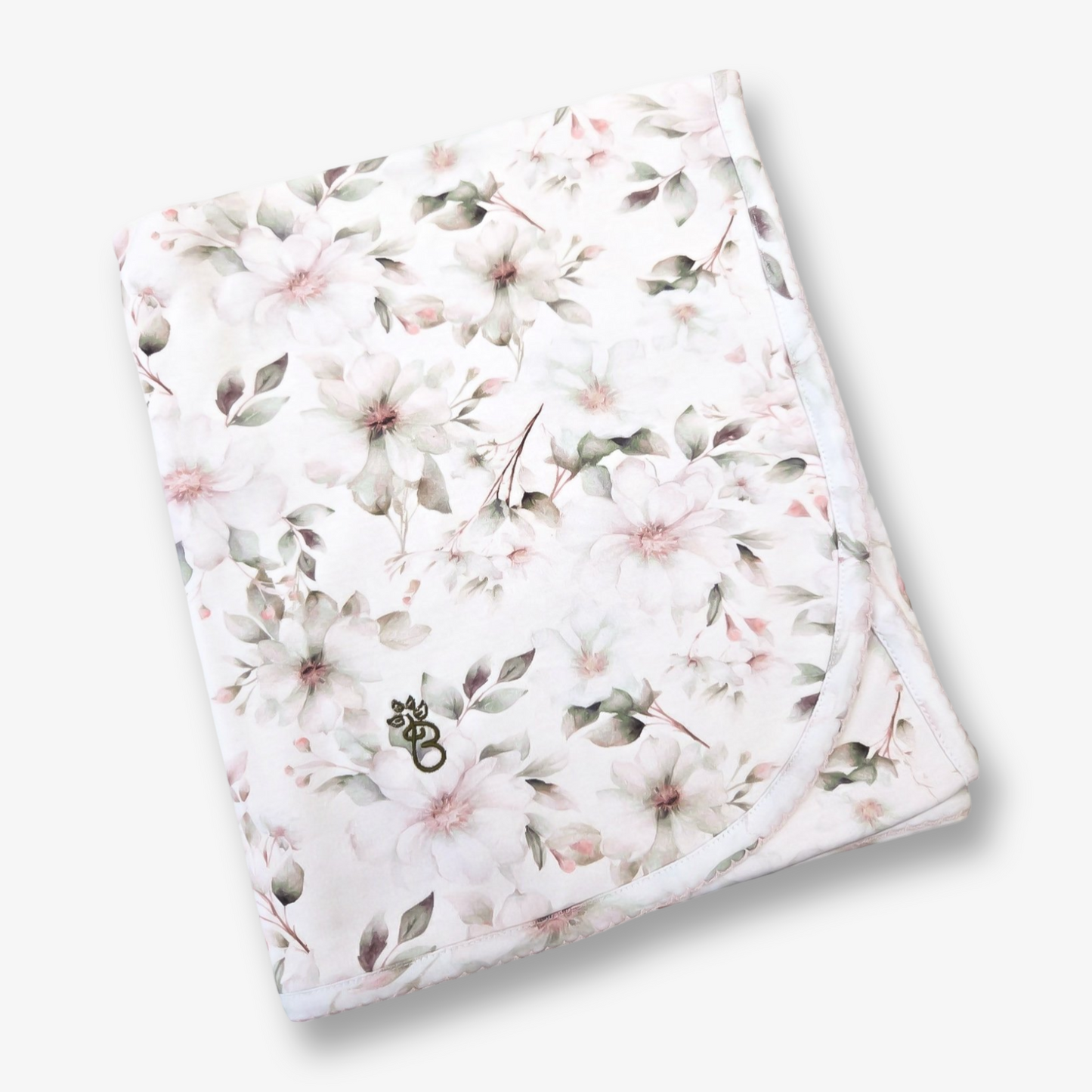 Manta recibidora hipoalergénica en algodón Pima Primavera