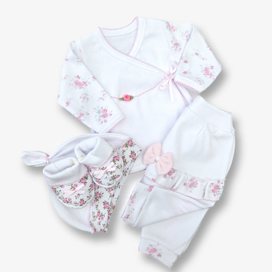 Ajuar 4 piezas recién nacida