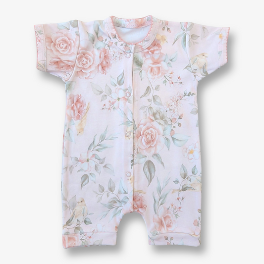 Enterito hipoalergénico algodón pima tipo bermuda 0 a 3 meses